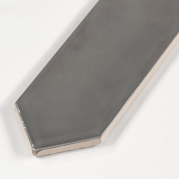 Optics Anthracite Picket Glossy - Elon Tile & Stone