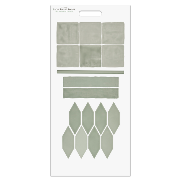 CTH440 - Lagos Ceramic Jade Handheld Board