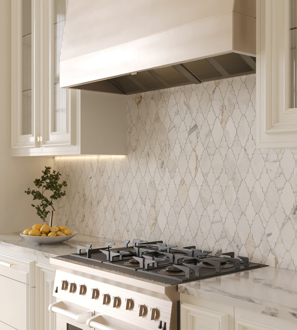 Calacatta Gold Elisa Mosaic Honed