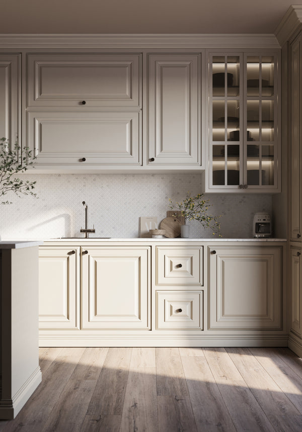Dolomite Clover Mosaic Honed