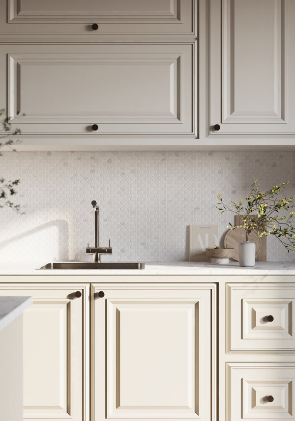 Dolomite Clover Mosaic Honed