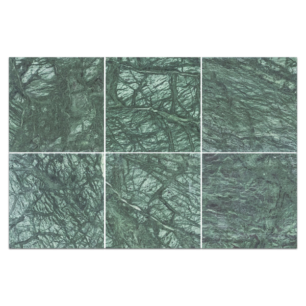 Notte Verde 4" x 4" Honed Field Board