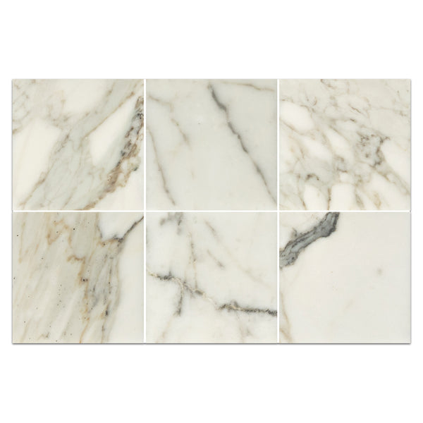 Calacatta Gold 4" x 4" Honed Field Board