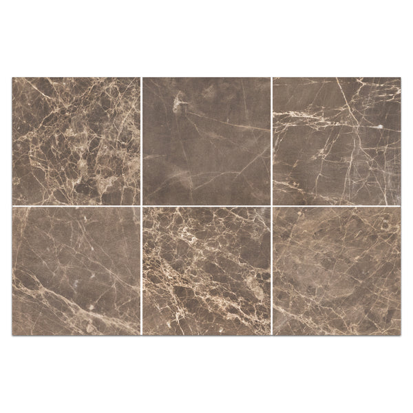 Espresso 4" x 4" Honed Field Board