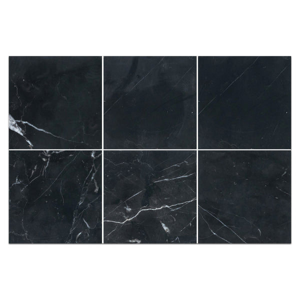 Black Marble 4" x 4" Honed Field Board