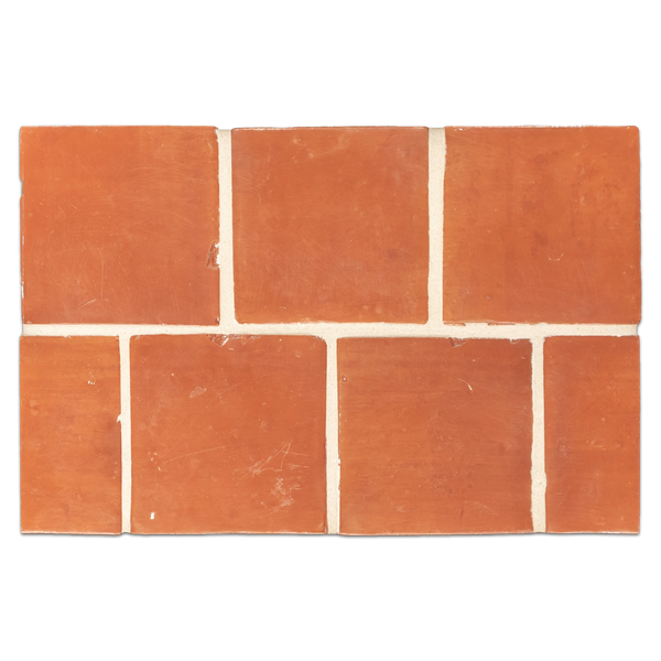 Soft Brown Birch Stained Saltillo 4" x 4" Clear Semi Gloss Field Board