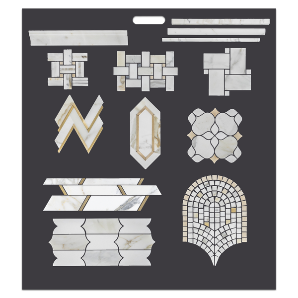 Calacatta Gold Handheld Design Board