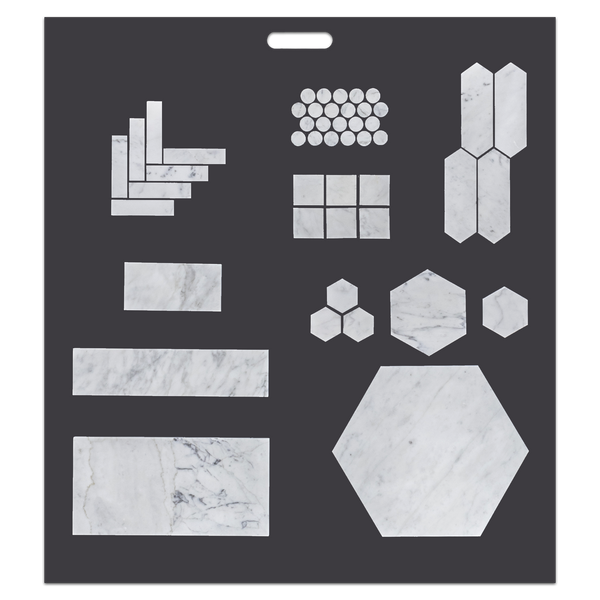 Bianco Carrara Handheld Basic Board