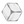Porcelana hexagonal Corola gris de 8