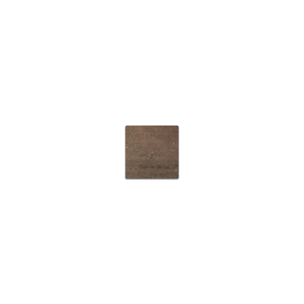 Walnut Stained Terracotta 2" x 2" Clear Semi Gloss