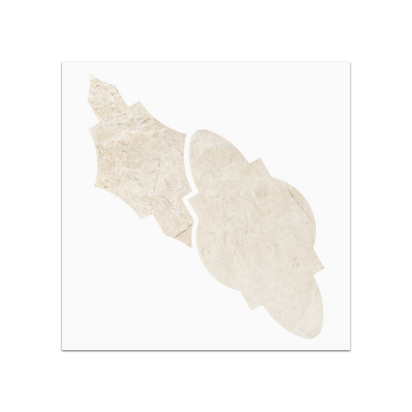 S295 - Vanilla Royale Elisa Mosaic Honed Swatch Card