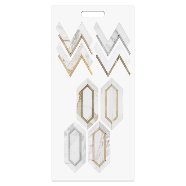 Aluminum Slim Handheld Mosaic Board