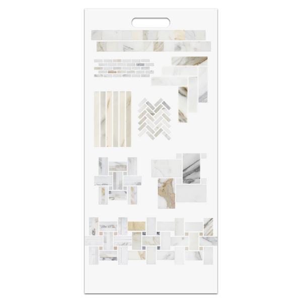 Calacatta Gold Slim Handheld Board (B)