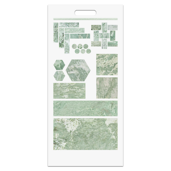 Emerald Green Slim Handheld Board (A)