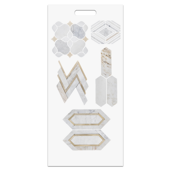 Bianco Oro Slim Handheld Design Board (C)