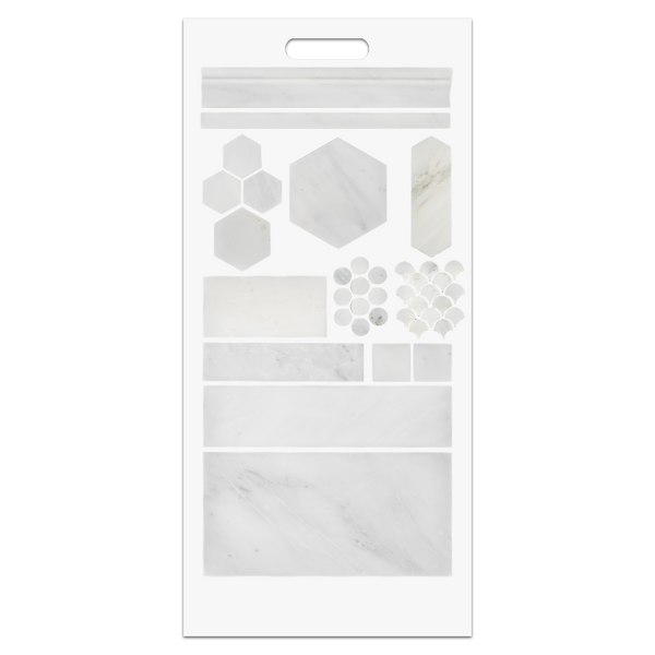 Pearl White Slim Handheld Basic Board