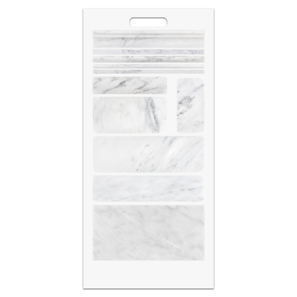 Pearl White Slim Handheld Board (A)