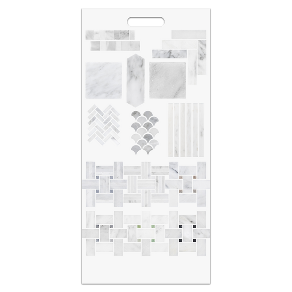 Pearl White Slim Handheld Board (B)