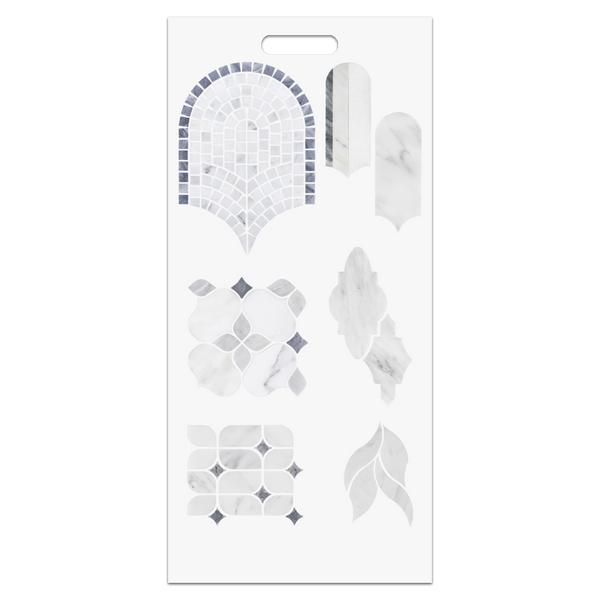 Pearl White Slim Handheld Board (D)