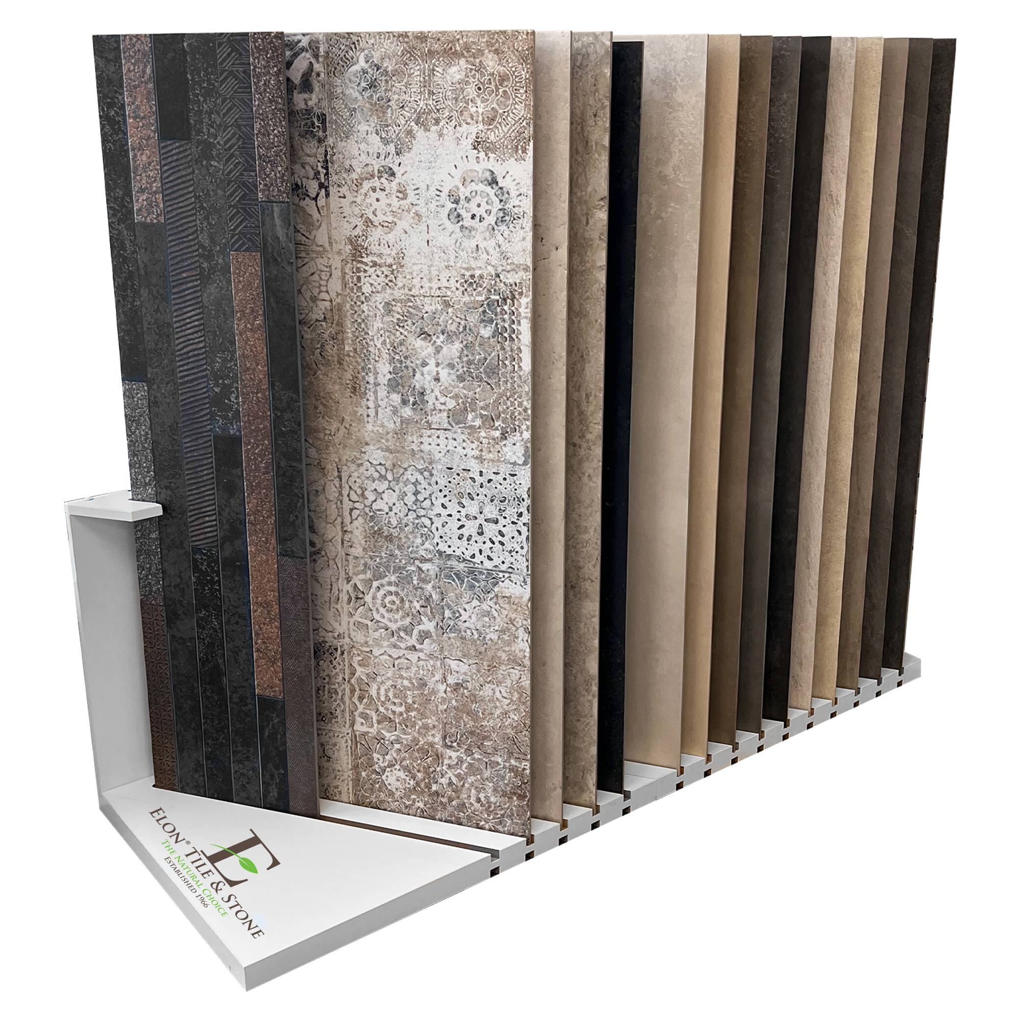 Slotted Display Slotted Standing Display – Elon Tile & Stone
