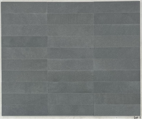 Grey Basalt 2" x 8" Honed