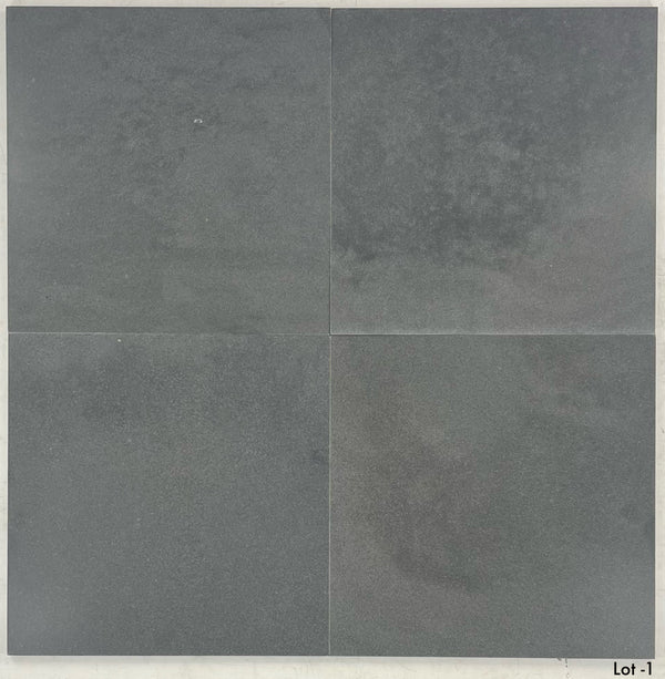 Basalto gris 12" x 12" pulido