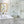 Pearl White Honeycomb with Sand Dollar Mosaic Honed