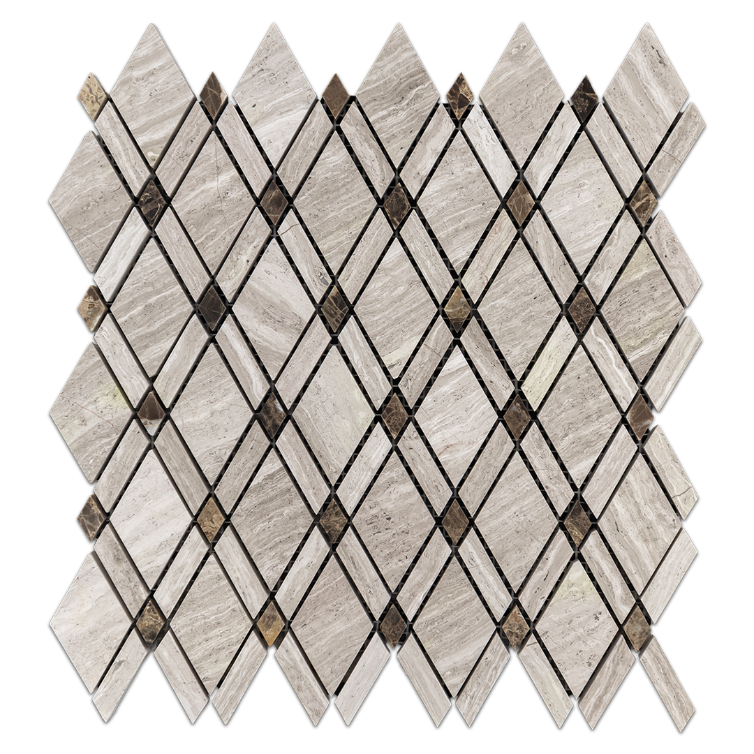 Lattice Mosaics – Elon Tile & Stone - Decorative Stone Lattice Mosaics