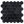 Mosaico hexagonal negro de 2
