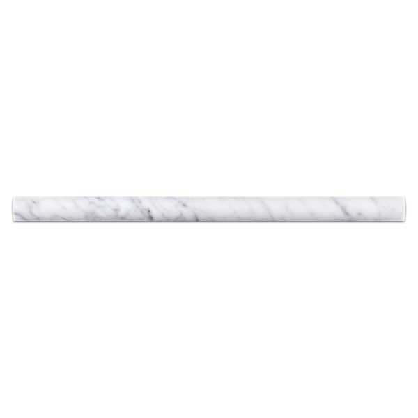 Moldura de lápiz Bianco Carrara afinada