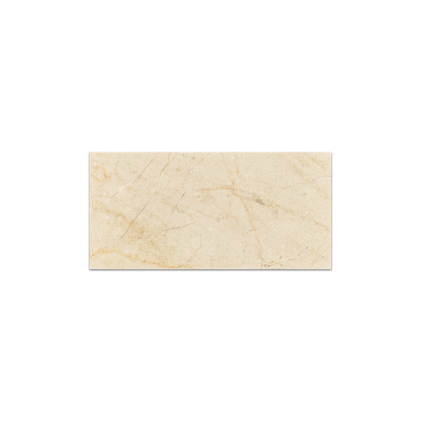 Crema Marfil 3" x 6" Honed - Elon Tile & Stone