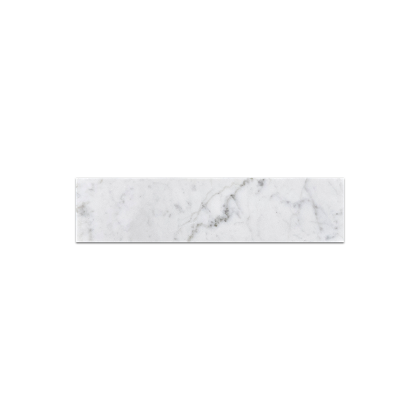 Bianco Carrara 2" x 8" Pulido