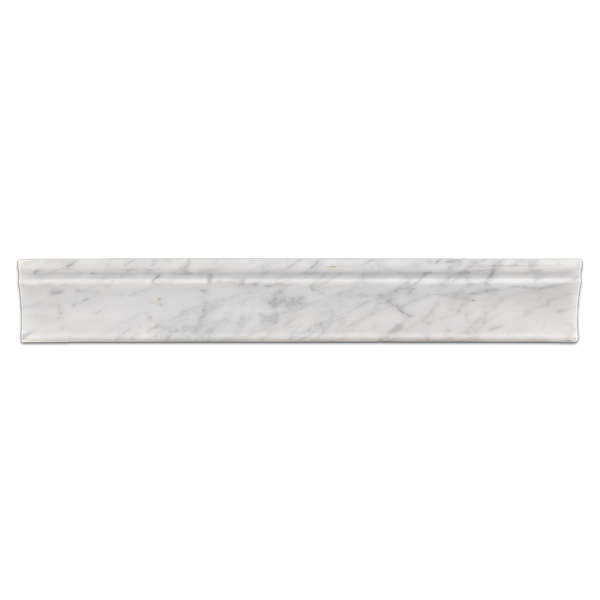 Moldura de capitel Bianco Carrara perfeccionada