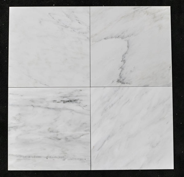 Pearl White 18" x 18" Polished - Elon Tile & Stone