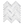 Mosaico de espiga blanco perla de 1