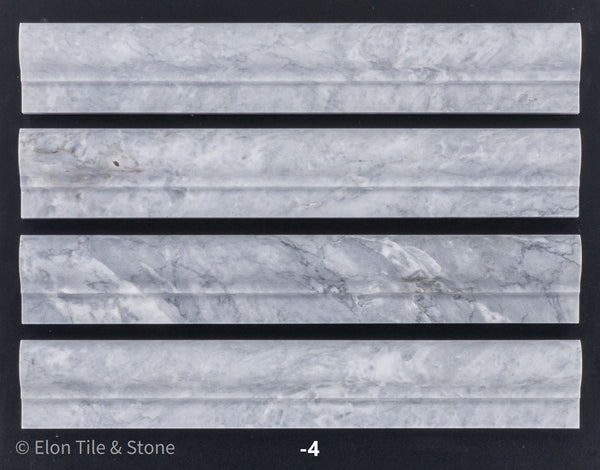 Pacific Gray Ogee Molding Honed - Elon Tile & Stone