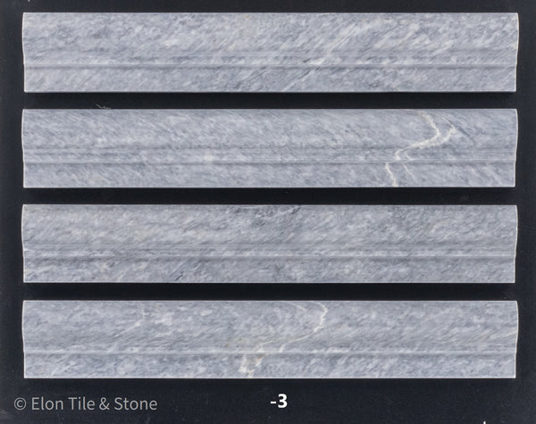 Pacific Gray Ogee Molding Polished - Elon Tile & Stone