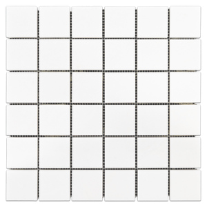 White Thassos 2" x 2" Mosaic Polished - Elon Tile