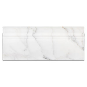 Calacatta Gold Base Molding Honed