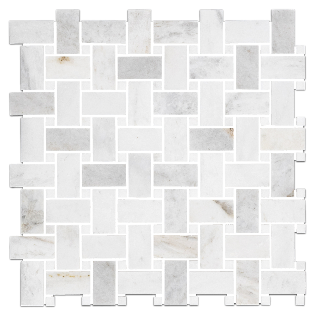 Basketweave Mosaics Elon Tile & Stone