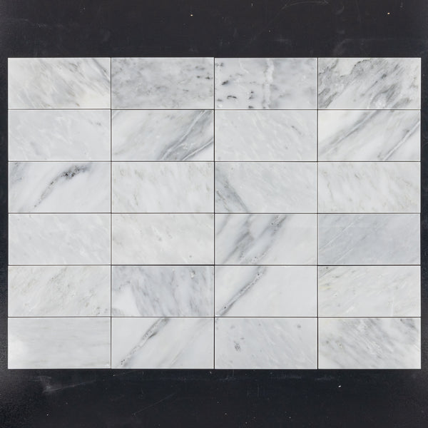 **LIMITED STOCK** Mystic Gray 3" x 6" Polished