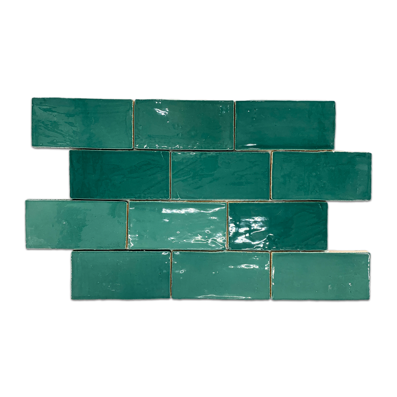 Hampton Green 3" x 6" Glossy Elon Tile & Stone