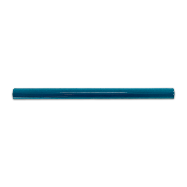 Hampton Turquoise Pencil Molding Glossy - Elon Tile
