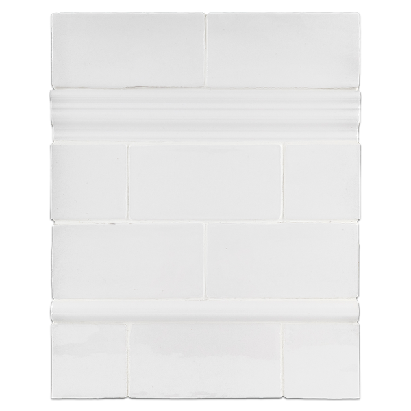 BCB201G - Hampton White Glossy Board - Elon Tile