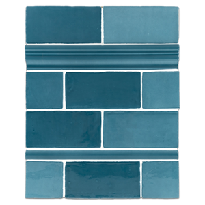BCB701G - Hampton Turquoise Glossy Board - Elon Tile