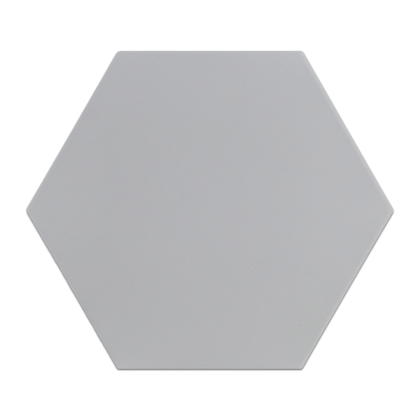 Versalles Grey 8" Hexagon Porcelain - Elon Tile