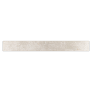 Nuance White Shell 3" x 24" Bullnose Semi Polished - Elon Tile