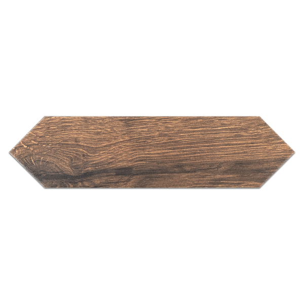 **LIMITED STOCK** Traces Classic Walnut 3" x 12" Picket Matte Porcelain
