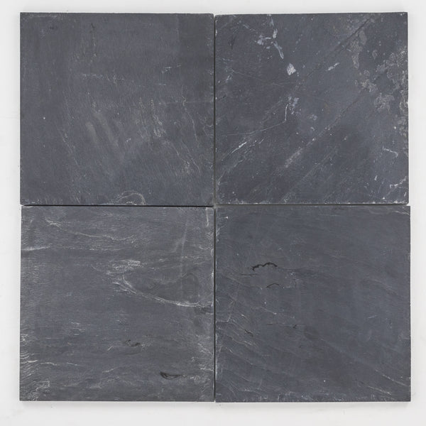 **LIMITED STOCK** Midnight Slate 12" x 12" Cleft