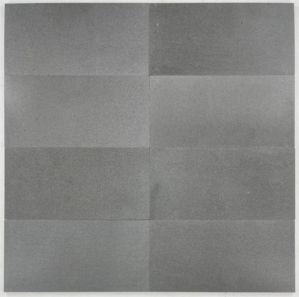 Basalto gris 6" x 12" pulido